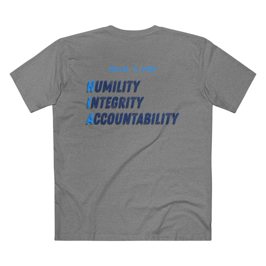 Rule 1: H.I.A - Humilty, Integrity, Accountability - Lights